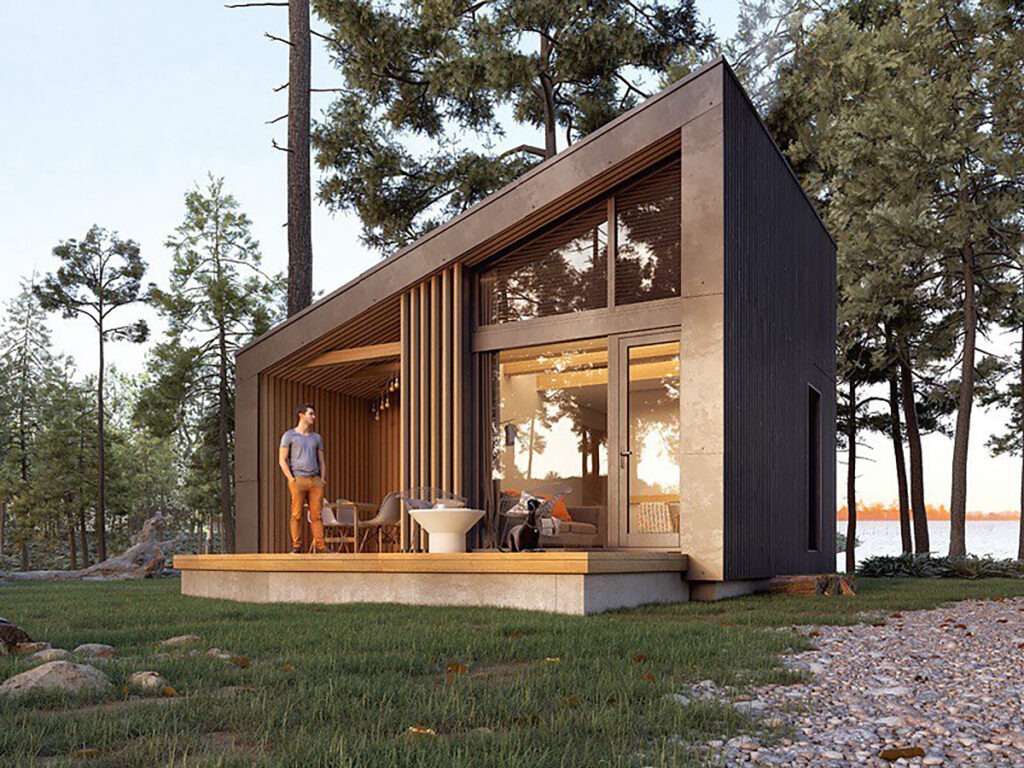 gostyovyi budynok 50m2 supersip2 будівництво